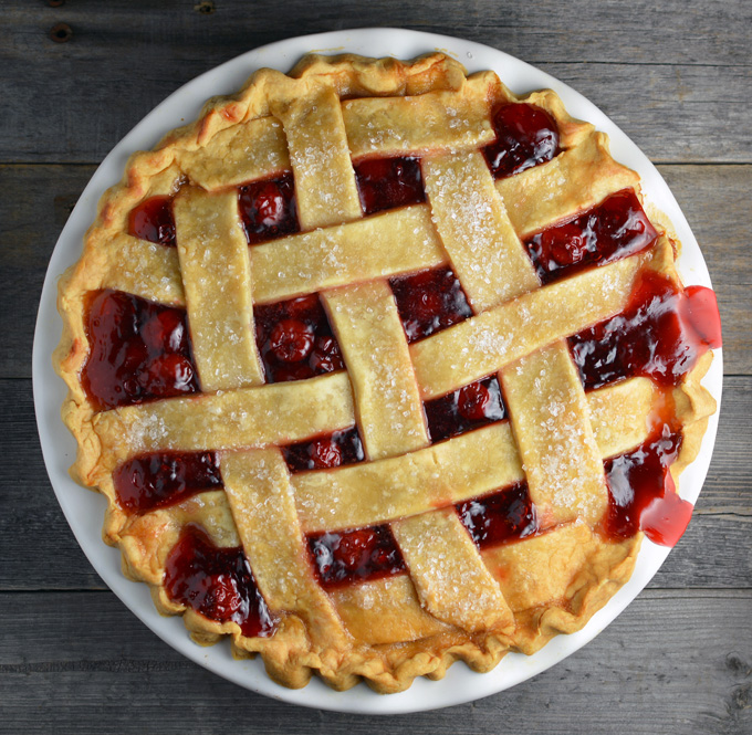 Classic Cherry Pie - Chef Times Two